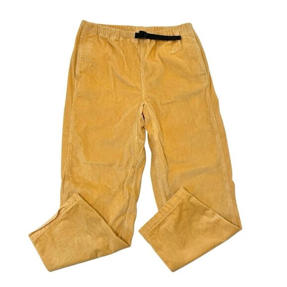 Levi's Corduroy Pull-On Baggy Straight Leg Pants Yellow Men's size Large - Picture 1 of 10